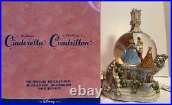 Disney Cinderella and Prince Musical Snow Globe SO THIS IS LOVE New