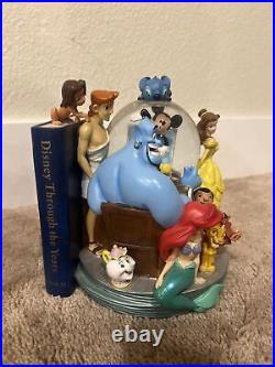 Disney Classics Vol 1 & 11 Through the Years Musical Snow Globe Bookend