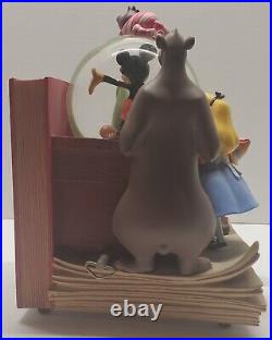 Disney Classics Vol 1 Through the Years Musical Snow Globe & Bookend