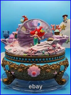 Disney D23 Expo Japan 2018 Ariel Little Mermaid Large Snow Globe Music Box