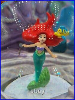 Disney D23 Expo Japan 2018 Ariel Little Mermaid Large Snow Globe Music Box