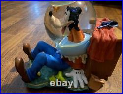 Disney Direct Goofy's Fish Bowl Musical Wind-Up Globe 1995