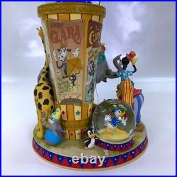 Disney Direct Mickeys Big Top Circus Musical Snowglobe Multi Globe Goofy Minnie