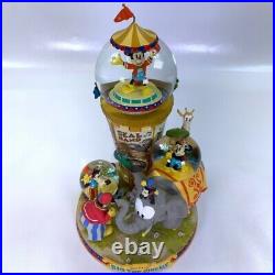 Disney Direct Mickeys Big Top Circus Musical Snowglobe Multi Globe Goofy Minnie