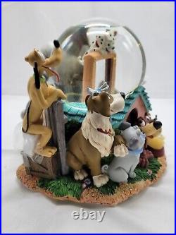 Disney Dogs Musical Globe Tune Where Has My Little Dog Gone BRAND NEW