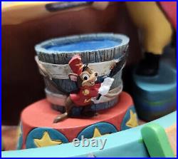 Disney Dumbo Animated Musical'Entry of the Gladiators' Snow Globe with Box