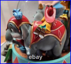 Disney Dumbo Animated Musical'Entry of the Gladiators' Snow Globe with Box