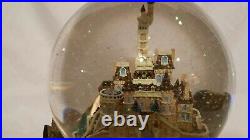 Disney, Extremely Rare, 1991, Beauty & the Beast, Musical, Castle Snow Globe