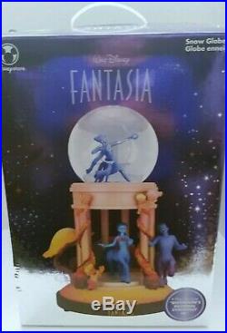 Disney Fantasia Goddess Musical Snow Globe Rare