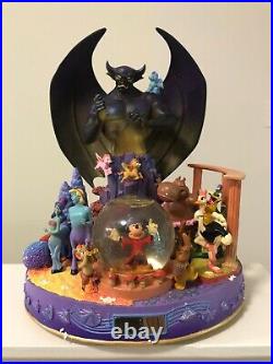 Disney Fantasia Musical Snow Globe Mickey Mouse Sorcerer 70th Anniv NIB