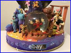 Disney Fantasia Musical Snow Globe Mickey Mouse Sorcerer 70th Anniv NIB