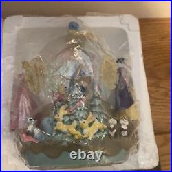 Disney Fantasy Frost Princess Musical Light Up Snow Globe Once Upon A Dream 8