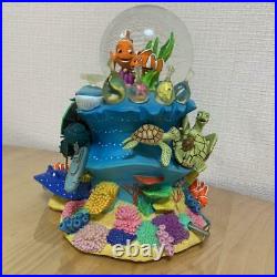 Disney Finding Nemo Snow Globe Pixar Music Box F/S From Japan