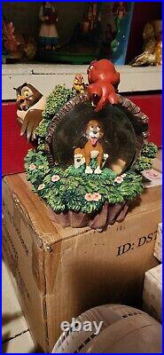 Disney Fox and Hound Musical Snow Globe