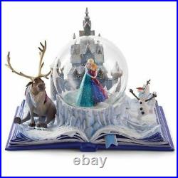 Disney Frozen Wonders Within Musical Snow Globe Elsa Anna Olaf Act of True Love