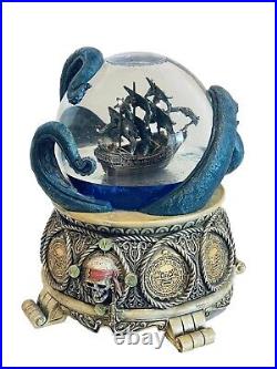 Disney Globe Pirates of the Caribbean Musical Water Collectibles Johnny Depp