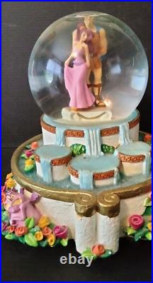 Disney Hercules Megara Meg. I won't say music box Snow Globe Works