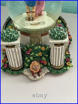 Disney Hercules Megara Meg I won't say music box Snow Globe Works READ