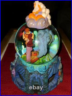 Disney Hercules Musical Snow Globe Megara Zeus Hades (Flawless)