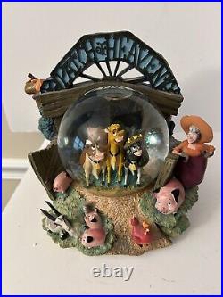 Disney Home On The Range Little Patch Of Heaven Cows Musical Snow Globe 2004