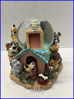 Disney Lady and the Tramp Snow Globe Music Box