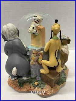 Disney Lady and the Tramp Snow Globe Music Box