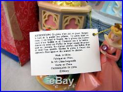 Disney Large Princess Snow Globe Water Musical Box A Dream Cinderella Aurora