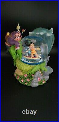 Disney Lilo And Stitch Surfing Musical Snow Globe Jumba Pleakley 95652