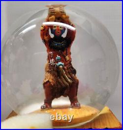 Disney Lion King Broadway Snow Globe Music Box New In Box