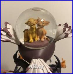 Disney Lion King Snow Globe Musical 10th Anniversary Cant Wait To Be King Rare