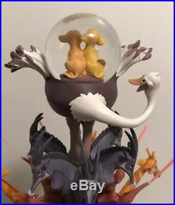 Disney Lion King Snow Globe Musical 10th Anniversary Cant Wait To Be King Rare