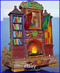 Disney MR. TOAD'S WILD RIDE Musical Globe NEW IN BOX Fireplace Glows TOAD HALL