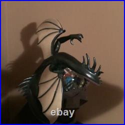 Disney Maleficent Statues with mini snow globe lights up with music