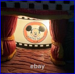 Disney Mickey Mouse 100 Years Musical Snow Globe Great Big Beautiful Tomorrow