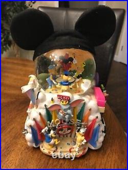Disney Mickey Mouse Club Musical Snow Globe
