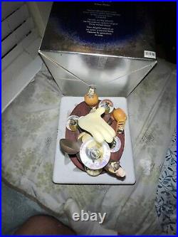 Disney Mickey Mouse Snow Globe Musical Box Mickey's Nightmare 1932 Used