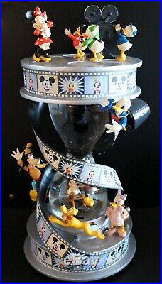 Disney Mickey Mouse and friends Fab 5 hourglass snowglobe Musical Globe