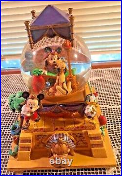 Disney Minnie Cleopatra Snow Globe-Musical Minnie's Yoo HooNIB-Never Used RARE