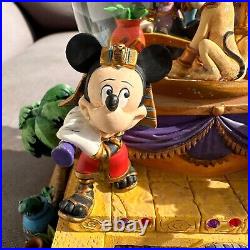 Disney Minnie Mouse Cleopatra Queen Of The Nile Light Up Musical Snow Globe