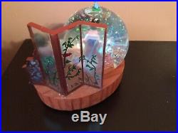 Disney Mulan Musical Snow Globe with original box