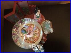 Disney Mulan Musical Snow Globe with original box