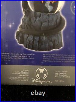 Disney Multi Villain Snow Globe And Music Box- New In Box