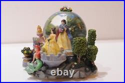 Disney Musical Multi Princess Snow Globe With Tune Once Upon A Dream With Box
