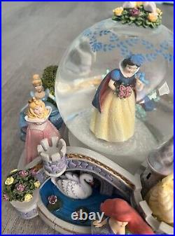 Disney Musical Multi Princess Snow Globe With Tune Once Upon A Dream With Box