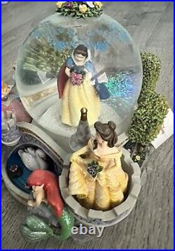 Disney Musical Multi Princess Snow Globe With Tune Once Upon A Dream With Box