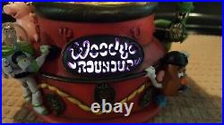 Disney Musical Snow Disney Toy Story 2 Woodys Roundup Snow Globe Lights 1996