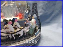 Disney Musical Snow Globe 8 inch Cinderella So this is Love moving Carraige