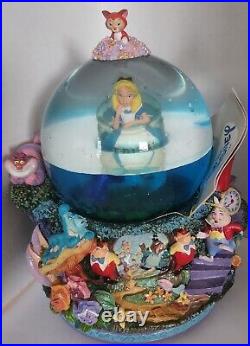 Disney Musical Snow Globe Alice in Wonderland In the Golden Afternoon