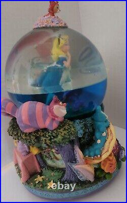 Disney Musical Snow Globe Alice in Wonderland In the Golden Afternoon