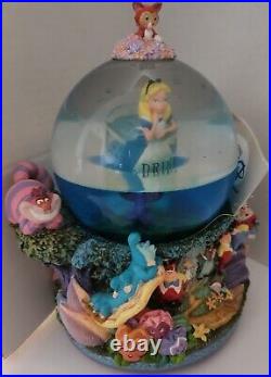 Disney Musical Snow Globe Alice in Wonderland In the Golden Afternoon